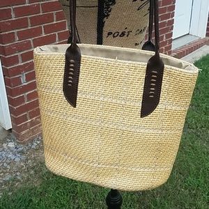 Roberto Pancani- Made in Italy-Straw Bag